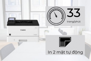 APCOM - Đánh giá máy in laser đen trắng Canon imageCLASS Canon LBP212dw