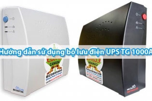 APCOM - Kinh nghiệm khi sửa bộ lưu điện Santak 1000VA (TG1000)