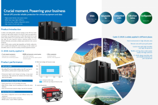 APCOM - Bộ lưu điện UPS SANTAK Online C2K LCD