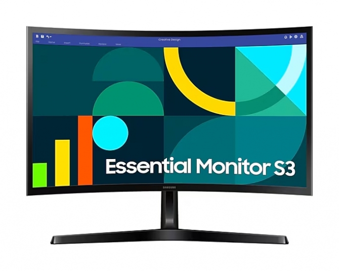 Màn hình cong Samsung 27inch Essential S3 S36GD FHD LS27D366GAEXXV