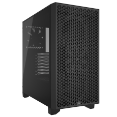 Case PC Corsair 3000D Tempered Glass Mid-Tower, Black