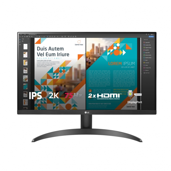 Màn hình LG 24QP500-B (23.8 inch - IPS - QHD)