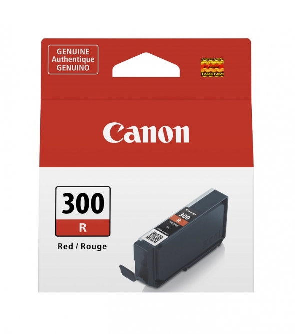 Mực in phun Canon PFI-300 Red Ink Cartridge (4199C001)