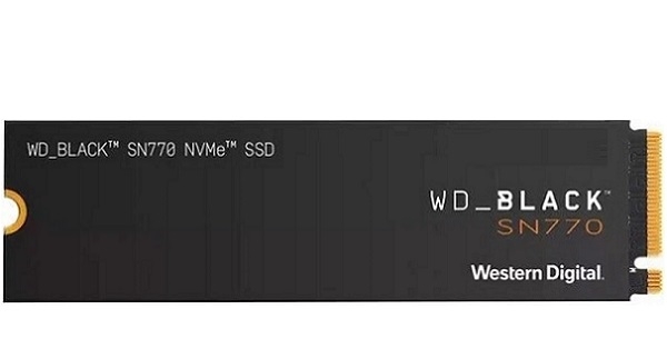 Ổ cứng Western Digital BLACK SN770 500GB M2 PCIe NVMe Gen 4×4 WDS500G3X0E