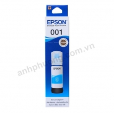 Mực in Epson 001 Cyan (C13T03Y200) - Dùng cho máy in: Epson L4150, L4160, L6160, L6170, L6190