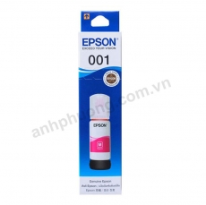 Mực in Epson 001 Magenta (C13T03Y300) - Dùng cho máy in: Epson L4150, L4160, L6160, L6170, L6190