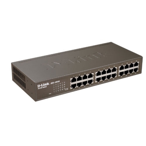Switch D-Link 24-Port 10/100Mbps DES-1024D