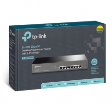 Switch TP-Link 8 cổng Gigabit với 8 cổng PoE TL-SG1008MP