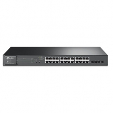 Switch TP-Link Smart PoE+ 24 cổng Gigabit với 4 khe SFP T1600G-28PS(TL-SG2424P)