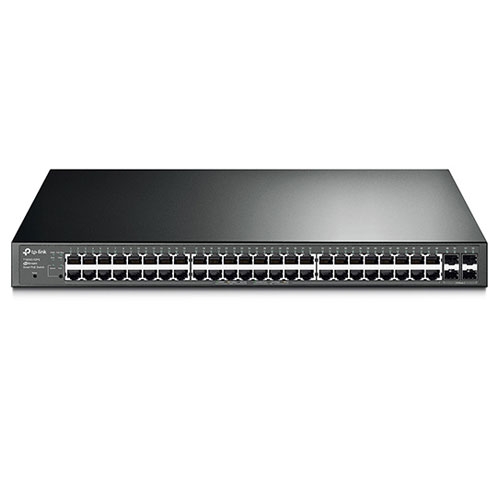 Switch TP-Link JetStream 48 cổng Gigabit Smart PoE+ với 4 khe SFP T1600G-52PS (TL-SG2452P)