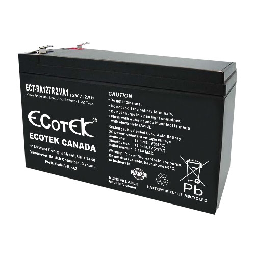 ẮC QUY ECOTEK 12V-7.2Ah
