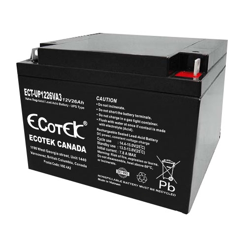 ẮC QUY ECOTEK 12V-26Ah