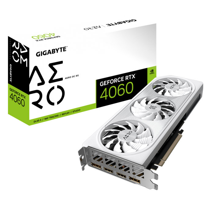 Card màn hình VGA GeForce RTX™ N4060AERO OC 8G