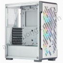 Case PC Corsair iCUE 220T RGB Airflow Tempered Glass Mid-Tower Smart Case — White