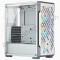 Case PC Corsair iCUE 220T RGB Airflow Tempered Glass Mid-Tower Smart Case — White