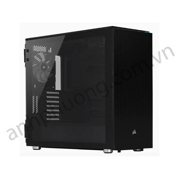 Case PC Corsair Carbide Series 678C Low Noise Tempered Glass ATX Case — Black