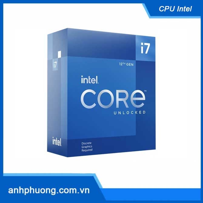 CPU Intel Core i7-12700KF 25M Cache up to 5.00 GHz