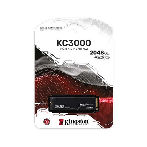 SSD KINGSTON NVMe PCIe 2TB M.2 SKC3000S/2048G