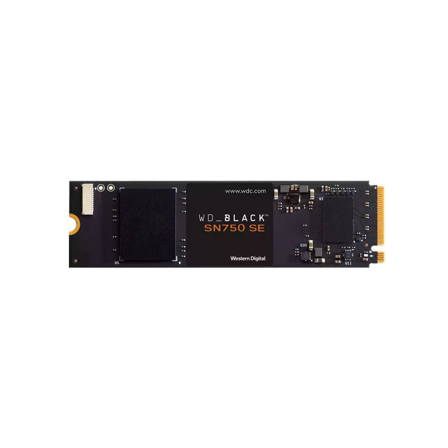 SSD WD SN750SE Black 500GB M.2 NVMe (WDS500G1B0E)