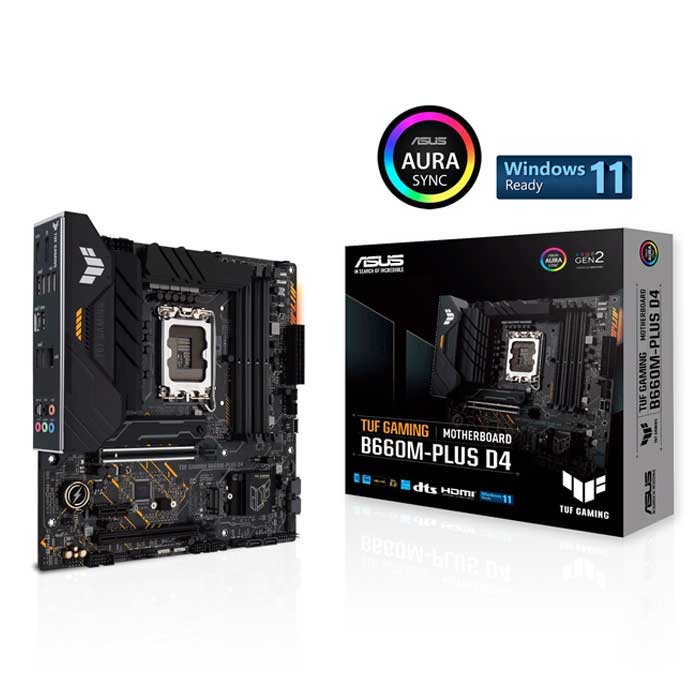 Mainboard Asus TUF GAMING B660M-PLUS D4