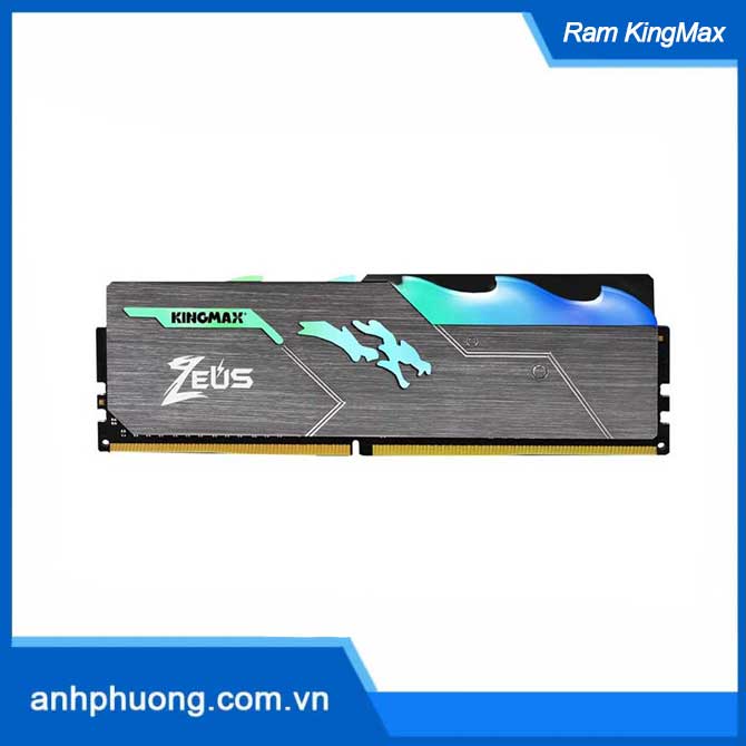 RAM Kingmax Zeus Dragon RGB (1x16GB) DDR4 3600MHz cho PC