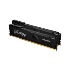  RAM Kingston Fury Beast 16GB DDR4 2666MHz KF426C16BBK2/16 cho PC