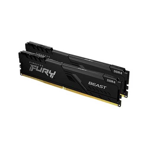  RAM Kingston Fury Beast 16GB DDR4 2666MHz KF426C16BBK2/16 cho PC