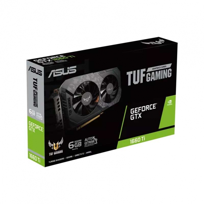 Card màn hình Asus TUF GTX1660TI 6G EVO GAMING