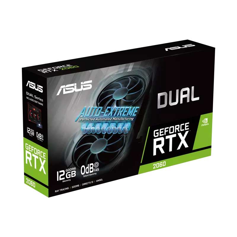 Card màn hình Asus DUAL-RTX2060-12G-EVO