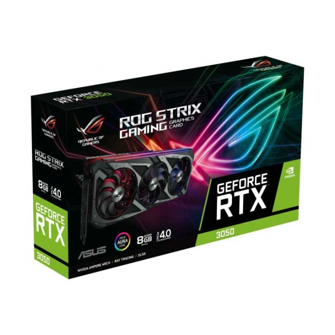 Card màn hình Asus ROG-STRIX-RTX3050-O8G-GAMING