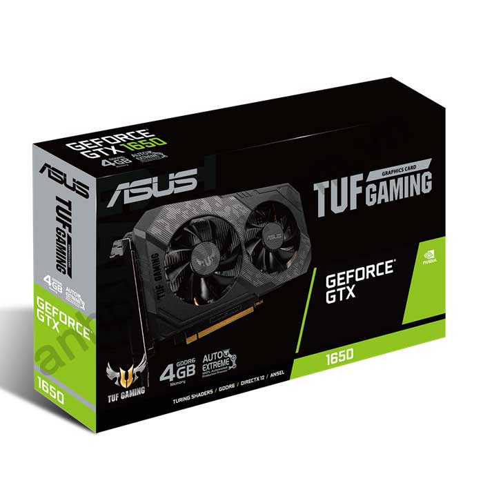 Card màn hình Asus TUF-GTX1650-4GD6-GAMING