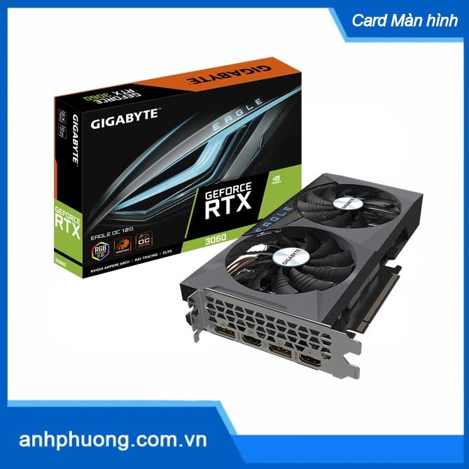 Card màn hình Gigabyte GV-N3060EAGLE OC-12GD
