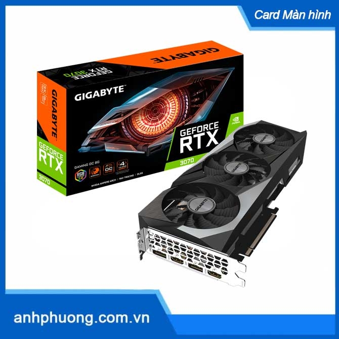 Card màn hình Gigabyte GV-N3070GAMING OC-8GD