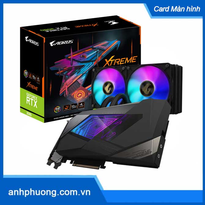Card màn hình Gigabyte GV-N3080AORUSX W-10GD