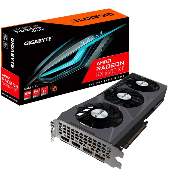 Card màn hình Gigabyte Radeon RX 6600 XT EAGLE 8G