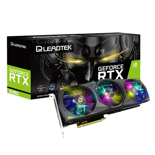 Card màn hình Leadtek WinFast RTX 3080 HURRICANE 12G