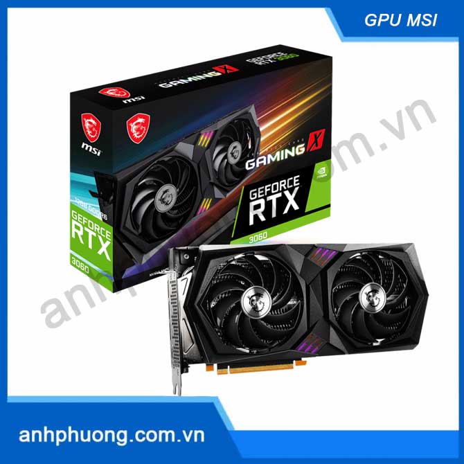 Card màn hình MSI RTX 3060 GAMING X 12G