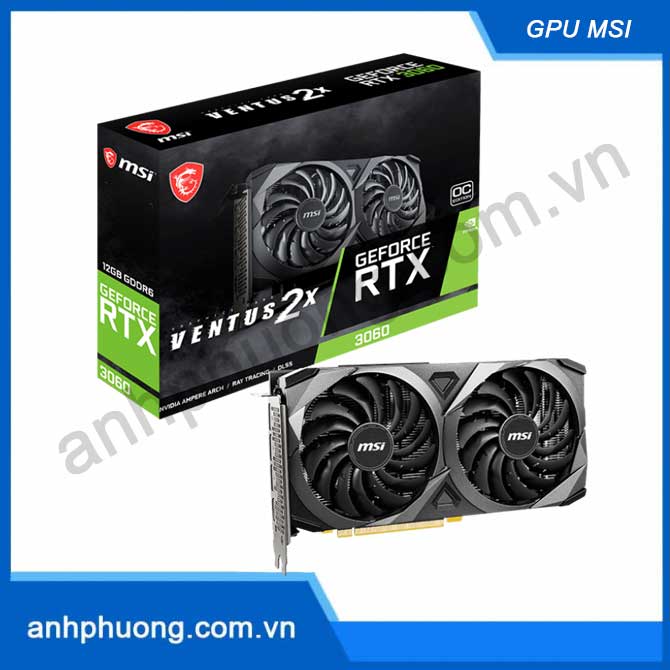 Card màn hình MSI RTX 3060 VENTUS 2X 12G OC