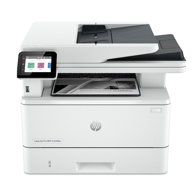 Máy in HP LaserJet Pro MFP 4103fdw (2Z629A) 