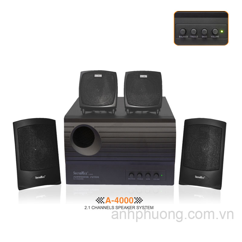 Loa Soundmax A4000 - Âm thanh cực chất với vẻ ngoài cổ điển