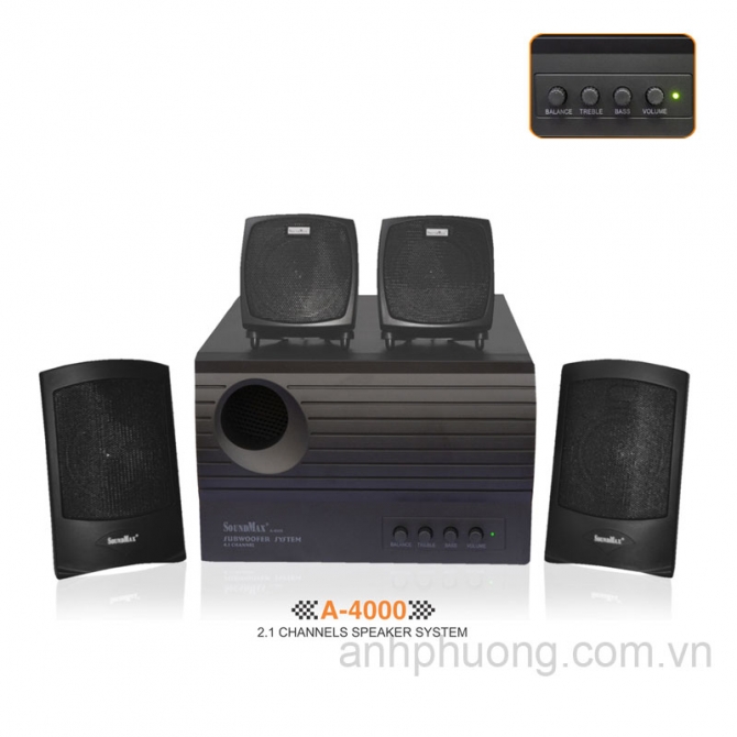 Loa Soundmax A4000 - Âm thanh cực chất với vẻ ngoài cổ điển