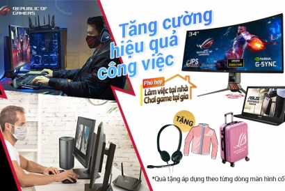 Mua màn hình ASUS ROG nhận quà cực chất
